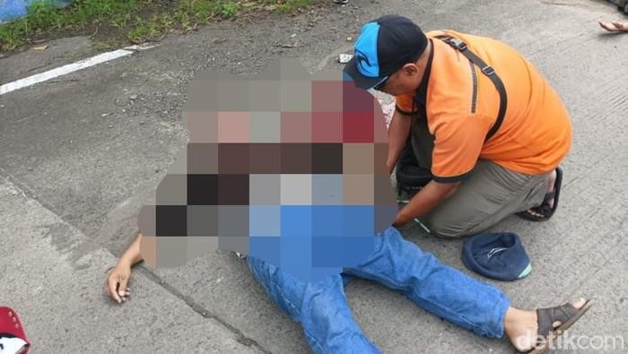 Kondektur Bus Harapan Jaya yang tewas (Foto: Dok. Relawan Punokawan)