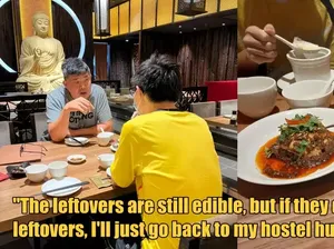 Miris! Mahasiswa Ini Terpaksa Lahap Makanan Sisa Gegara Tak Punya Uang