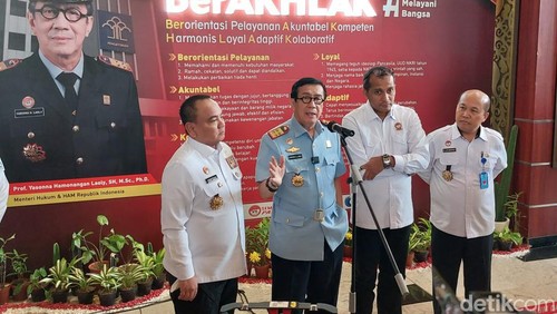 Menkumham Yasonna Laoly