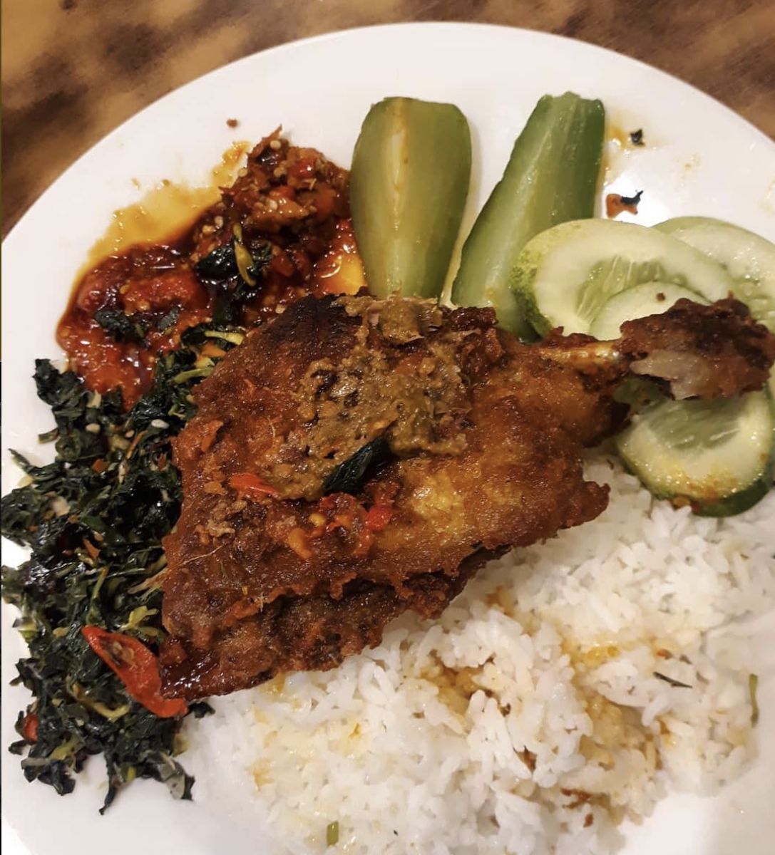nasi bebek