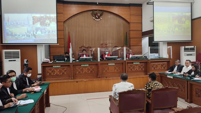 Sidang Bripka Ricky Rizal (Wilda-detikcom)