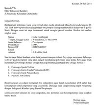 11 Contoh Surat Lamaran Kerja Yang Baik Dan Benar, Pasti Lolos!