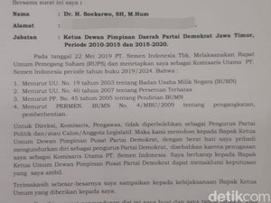Ini Surat Pengunduran Diri Pakde Karwo yang Dipertanyakan Partai Demokrat