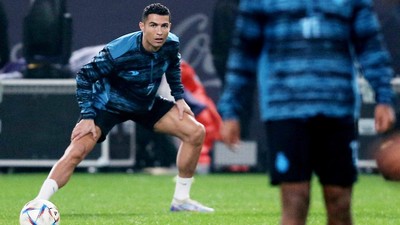 Tengok Latihan Pertama Ronaldo Bareng Al Nassr