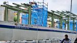 Terdampak Proyek MRT, TransJ Bangun Halte Sementara di Gajah Mada