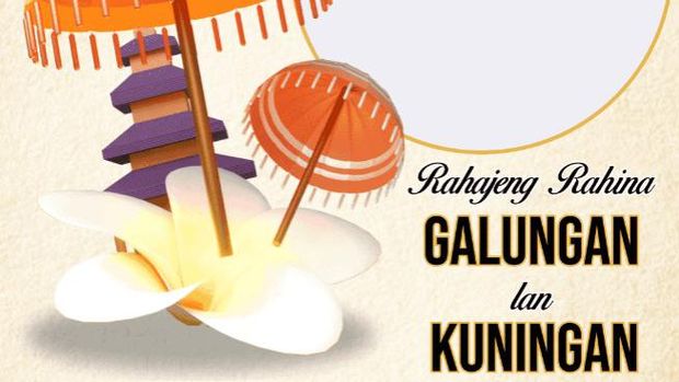 Twibbon Hari Raya Galungan dan Kuningan 2023