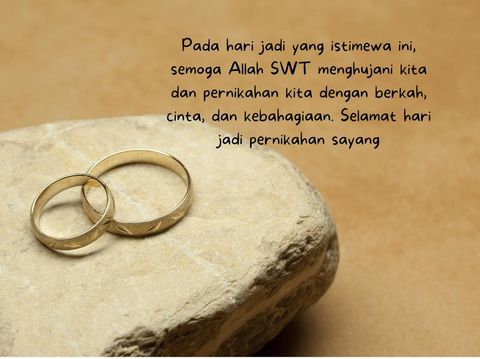 35 Ucapan Ulang Tahun Pernikahan Islami yang Romantis dan Penuh Doa