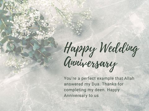 Ucapan Ulang Tahun Pernikahan Islami