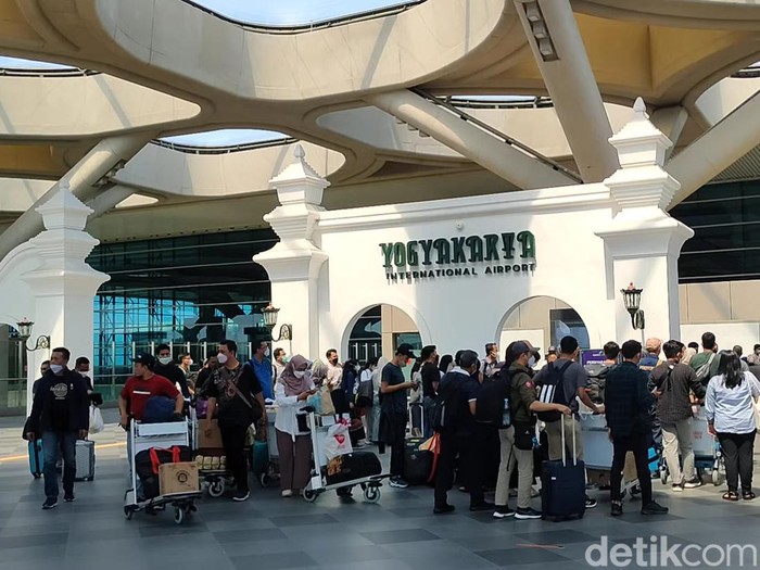 Kondisi bandara Yogyakarta International Airport (YIA) di Kulon Progo, DIY.