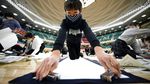 Adu Keindahan Goresan Tinta di Kontes Kaligrafi Jepang