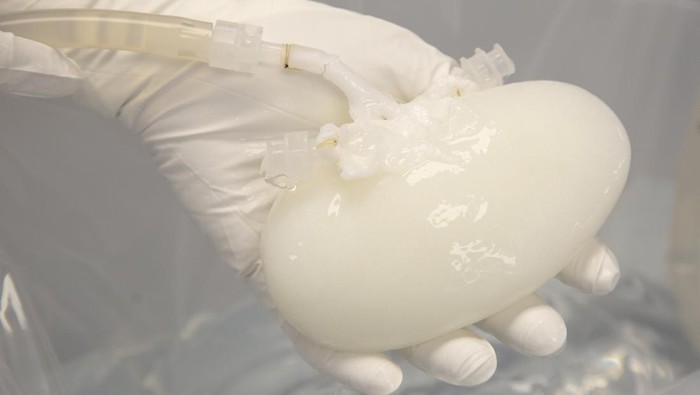 Technicians works with bioreactors containing pig organs in a Micromatrix laboratory on Tuesday, Dec. 8, 2022, in Eden Prairie, Minn. (AP Photo/Andy Clayton-King)