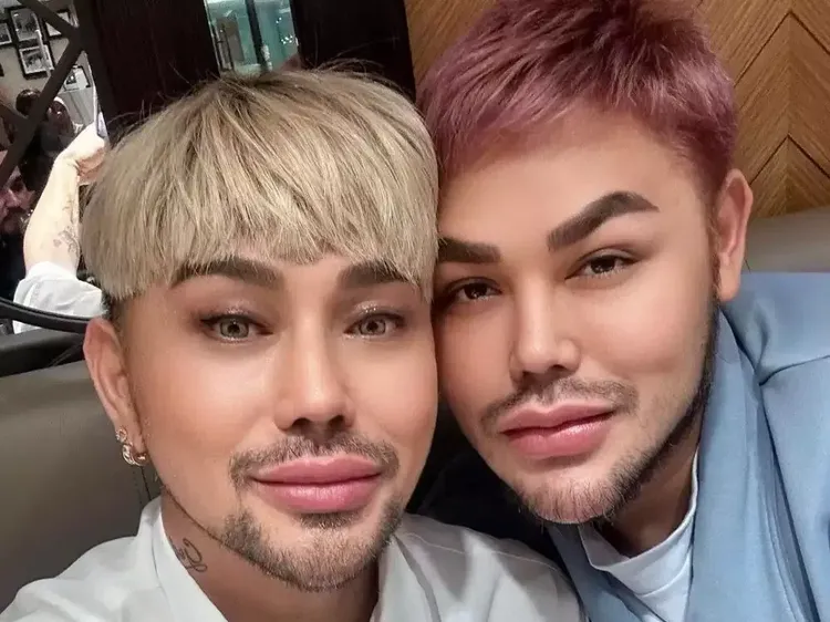 8 Potret Ivan Gunawan & Caren Delano Disebut Mirip Setelah Operasi Plastik