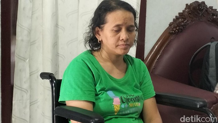 Evarida Simamora (48) korban dugaan malpraktik RS Murni Teguh