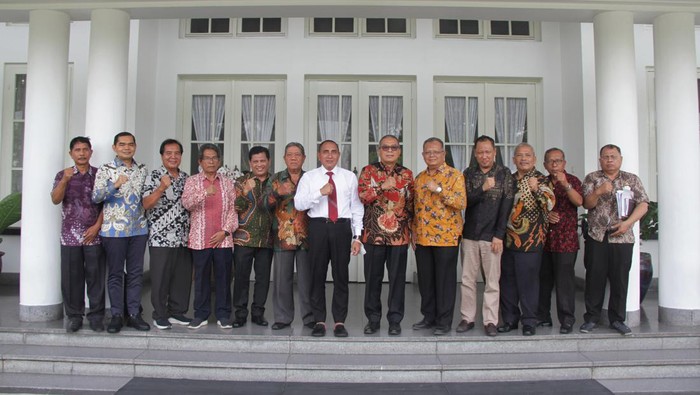 Gubsu Edy bersama Parsadaan Ritonga Dohot Boruna