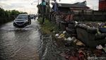 Jalan Raya Tarumajaya-Marunda Tergenang