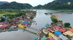 Jembatan Gantung Sungai Pisang di Padang Kelar, Ini Penampakannya