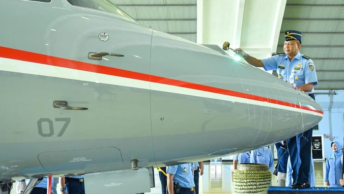 Jet Falcon 7X dan Falcon 8X TNI AU resmi memperkuat Skadron Udara 17 VVIP/VIP Lanud Halim Perdanakusuma