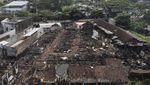 Kebakaran Pasar Besi di Tasikmalaya, 151 Kios Dilalap Si Jago Merah