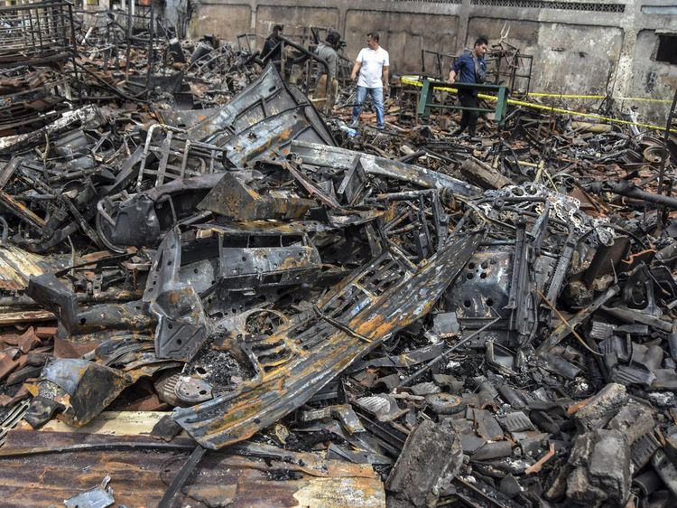 Kebakaran Pasar Besi di Tasikmalaya, 151 Kios Dilalap Si Jago Merah