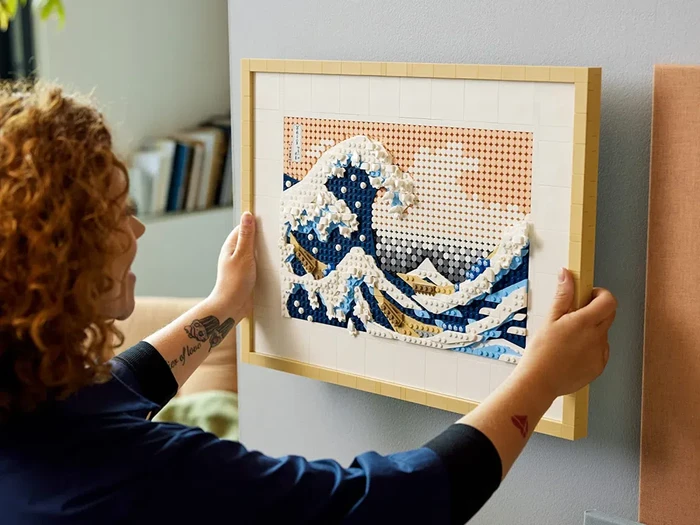 Keren Banget! Gelombang Laut Khas Hokusai Jadi Lego Keren Banget! Gelombang Laut Khas Hokusai Jadi Lego