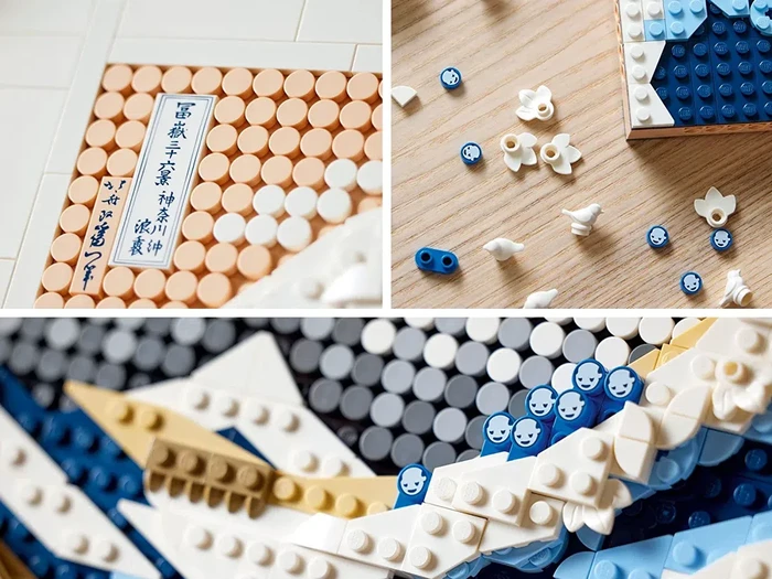 Keren Banget! Gelombang Laut Khas Hokusai Jadi Lego Keren Banget! Gelombang Laut Khas Hokusai Jadi Lego