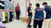 Saat keempatnya tengah bersama, Erick Thohir menyampaikan bahwa Jokowi, Pratikno, dan Basuki adalah grup boyband. Saya bodyguard-nya, kata Erick sambil tertawa. (Laily Rachev/Biro Pers Sekretariat Presiden)
