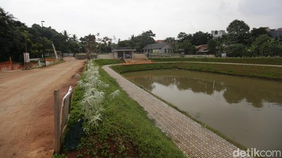Potret Terkini Proyek Ruang Limpah Sungai Brigif untuk Atasi Banjir Jakarta