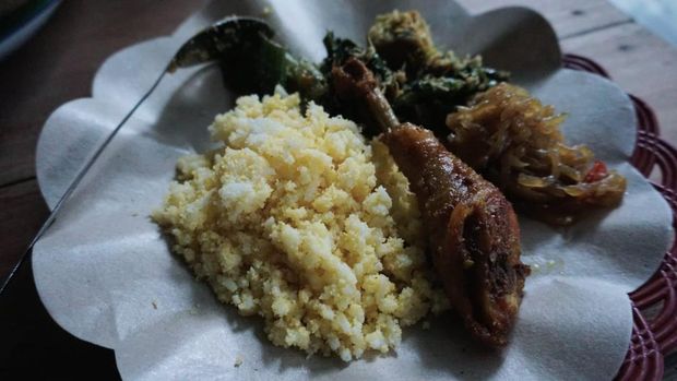Nasi Jagung Legendaris di Mojokerto Dijamin Bikin Ketagihan