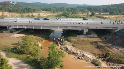 Foto Terkini Terowongan Gajah di Tol Pekanbaru-Dumai yang Dicek Jokowi