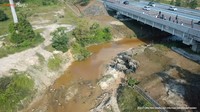 Dalam kesempatan terpisah, Kepala Balai Besar Konservasi Sumber Daya Alam (KSDA) Riau Genman S Hasibuan juga menambahkan bahwa terowongan gajah ini merupakan langkah adaptasi atas pembangunan ruas jalan Tol Pekanbaru-Dumai, yang telah membelah habitat gajah di dua kota dan dua kabupaten dengan total populasi gajah sebanyak 76 ekor. (Tangkapan Layar YouTube Sekretariat Presiden)