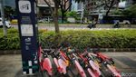 Sepi Peminat, Sepeda Sewaan di Kawasan Sudirman-Thamrin Kini Jadi Besi Tua