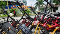 Pada awal Desember lalu, sebagian besar sepeda sewaan berbasis scan QRIS sudah ditarik oleh dinas terkait karena sepi peminat.