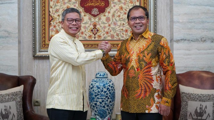Taufan Pawe dan Danny Pomanto.