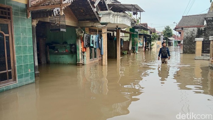 Banjir di Pati, Jumat (6/1/2023).