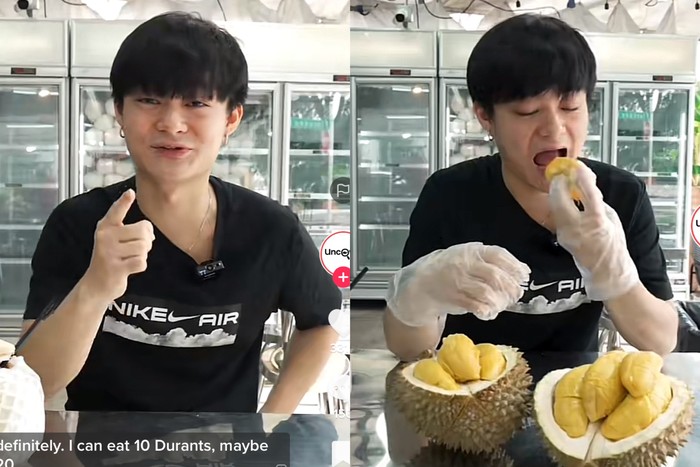 Netizen TikTok Ini Makan Durian AYCE Tapi Tak Mampu Makan Banyak