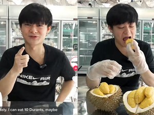 Netizen TikTok Ini Makan Durian AYCE, Cuma Mampu Habiskan 22 Biji Saja