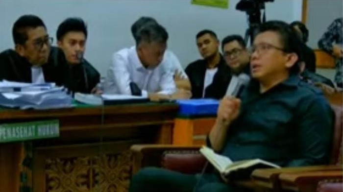 Ferdy Sambo buka buku hitam di sidang (dok. TV Pool)