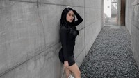 Lagi pengin coba nyanyi, tapi masih malu-malu dan belum berani, ujar Ghina Kamilla. (Foto: dok Instagram)