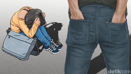 Ilustrasi Kasus Pelecehan di KRL