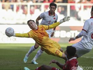 Kiper Vietnam Bersyukur Tak Kebobolan di Kandang Indonesia