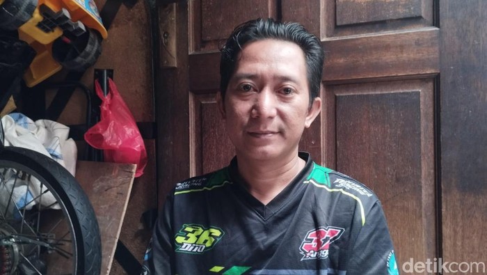 Indra, adik ipar wanita D korban pembakaran mantan suami di Jakut.
