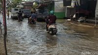 Jalur Alternatif Demak-Semarang Desa Kalisari Terendam Banjir Lagi