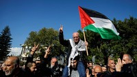 Israel membebaskan Karim Younis dari penjara pada Kamis (5/1/2023) waktu setempat. Reuters/Ammar Awad.