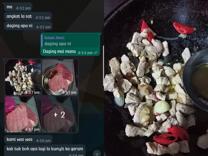 Kiriman daging babi