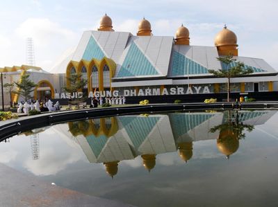Alhamdulillah, Masjid Agung Dharmasraya Telah Diresmikan