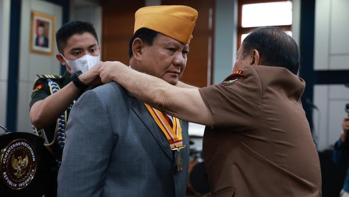 Menhan Prabowo Subianto (dok. Tim Media Prabowo Subianto).