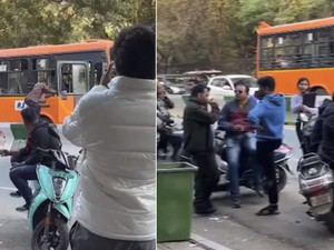 Nekat! Sopir Ini Hentikan Busnya di Jalan Demi Beli Secangkir Teh