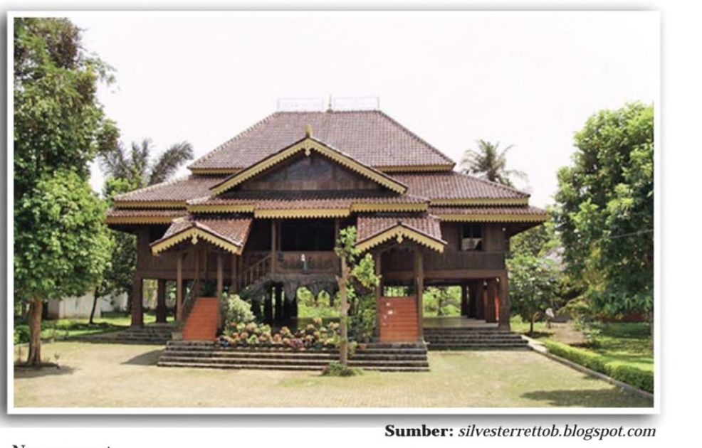 Nuwou sesat, rumah adat Lampung