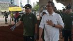 Pj Gubernur Heru Budi Tinjau Penataan Kawasan Hijau di Kolong Tol Becakayu
