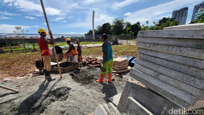 Progres Terkini Pembangunan Ruang Limpah Sungai Lebak Bulus